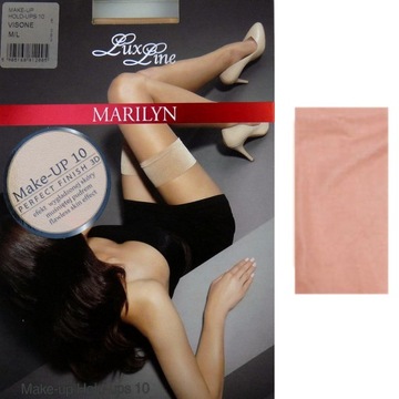 Marilyn Make Up Hold ups 10 R1/2 pończochy daino L