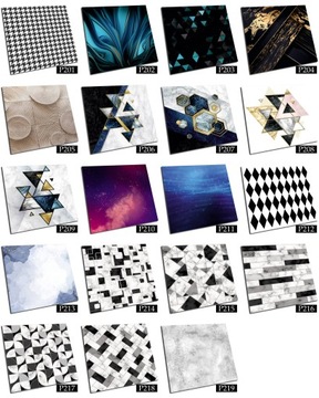 Самоклеящаяся плитка ПВХ 25 см. Керамический пэчворк.