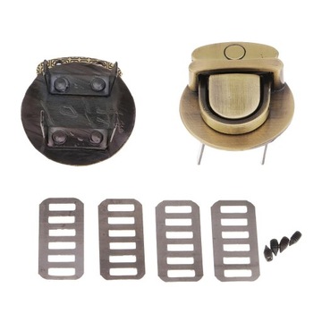Застежка Tuck Lock для бронзового раунда