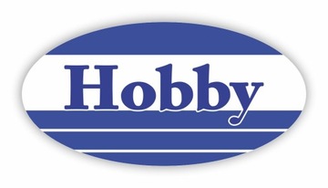 Naklejka Hobby Kamper Przyczepa Kempingowa Nowa