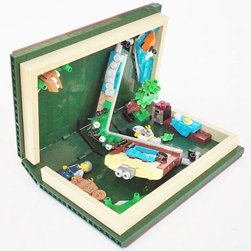 LEGO 21315 IDEAS — ВСПЛЫВАЮЩАЯСЯ КНИГА КОШАЛИН