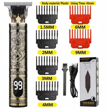 Электрическая машинка для стрижки волос Vintage T9 Clipper
