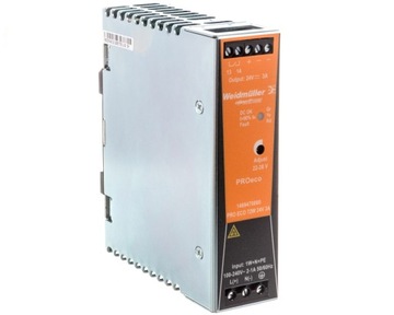 Блок питания Weidmuller PRO ECO 72Вт 24В 3А 1469470000