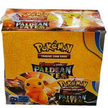 НАБОР КОЛЛЕКЦИОННЫХ КАРТ POKEMON MEGA BOX БОЛЬШОЙ НАБОР PALDEAN FATES 360 ШТ.