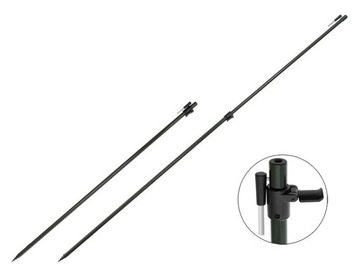 Podpórka z gwintem Delphin CLASSA Stick 110-180cm