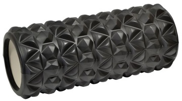 WAŁEK ROLLER DO ĆWICZEŃ CZARNY 14x33CM 865G