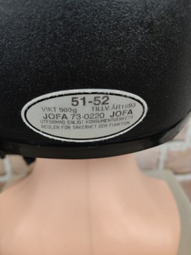 JOFA KASK TOCZEK do JAZDY KONNEJ rozm 51-52