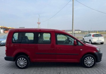 Volkswagen Caddy III Kombi Facelifting 2.0 EcoFuel 109KM 2014 Volkswagen Caddy 2.0 MPI 109 KM MAXI 7osobowy instalacja LPG Nowa Zarejest, zdjęcie 5