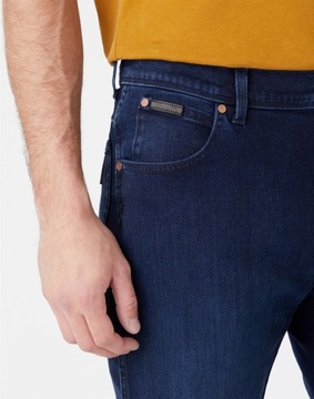 Męskie spodnie jeansowe dopasowane Wrangler TEXAS TAPER W33 L34