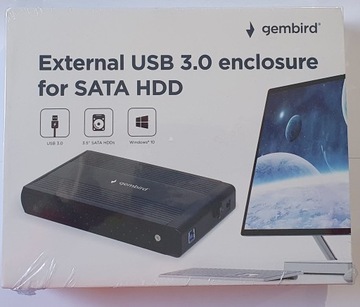 Корпус дисковый GEMBIRD EE3-U3S-3