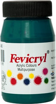 Farby Do Tkanin Fevicryl 50 ml Dark Green