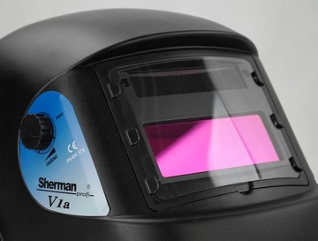 Сварочный шлем Sherman САМОЗАТЕМАЮЩИЙСЯ.