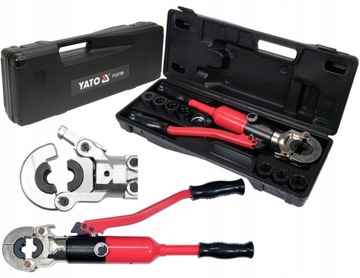 МАШИНА ДЛЯ ПРЕССОВАНИЯ ТРУБ YATO PRESS U/TH16-32, 8 матриц