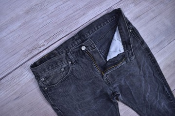 LEVIS 504 Męskie Spodnie Jeansowe Jeansy W34 L34