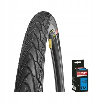 Opona rowerowa 28 i dętka zestaw do roweru 700 x 35C 37-622 opony dętki