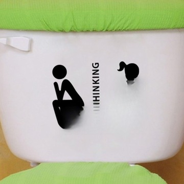 NAKLEJKI NA TOALETY HOTELOWE