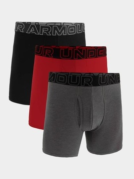 BOKSERKI MĘSKIE UNDER ARMOUR MAJTKI SPORTOWE BAWEŁNA KOMFORT 6" 1383889-025