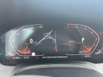 BMW Seria 3 G20-G21 2019 BMW Seria 3 2.0 benzyna 245 KM automat zarej w PL niski przebieg zami, zdjęcie 9