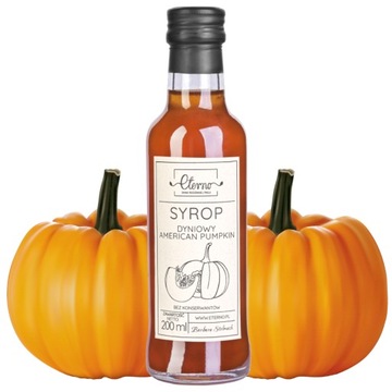SYROP DYNIOWY AMERICAN PUMPKIN 200ML ETERNO BEZ CHEMII
