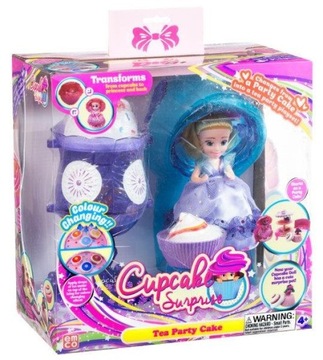 Słodkie, pachnące, zaskakujące.Laleczkami Cupcake Surprise fioletowa