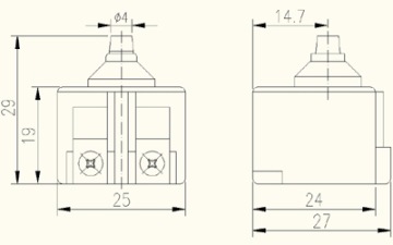 Выключатель для угловой шлифовальной машины EINHELL PARKSIDE