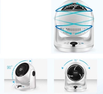 ЦИРКУЛЯЦИЯ ВЕНТИЛЯТОРА 3D ТАЙМЕР КОЛЕБАНИЯ ДИСТАНЦИОННОЕ УПРАВЛЕНИЕ