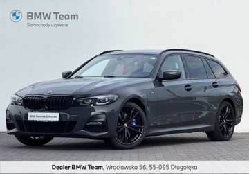 BMW Seria 3 G20-G21 2021 BMW Seria 3 330D xDrive M Pakiet Keyless Hak HiFi Ambiente VAT23 3.0 265KM