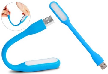 LAMPKA SILIKONOWA USB LED DO LAPTOPA MOCNA LAMPA