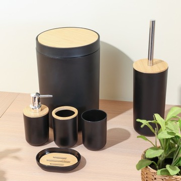 НАБОР ДЛЯ ВАННОЙ 6 ЭЛЕМЕНТОВ ПЛАСТИКОВЫЙ НАБОР