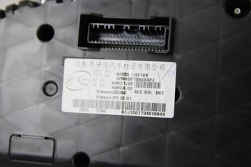BUDÍK BUDÍKY PŘÍSTROJOVÁ DESKA DISPLEJ HYUNDAI IONIQ HYBRID 94033-G2100