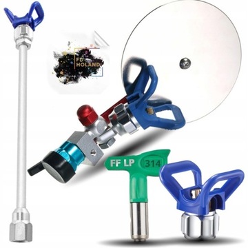 Крышка сопла RAC X + сопло низкого давления 512 FFLP + пистолет в ПОДАРКАХ