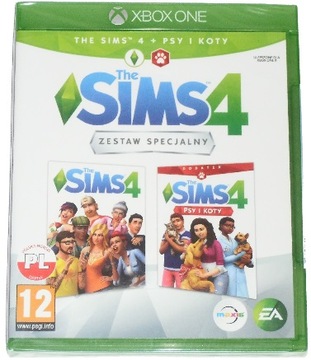 Sims 4 + Psy i Koty - Nowa - Polska - Xbox ONE