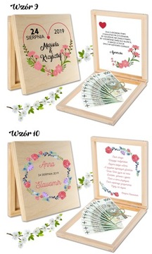 КОРОБКА конверт для денег ПОДАРОК ​​на свадьбу ПРИНТ