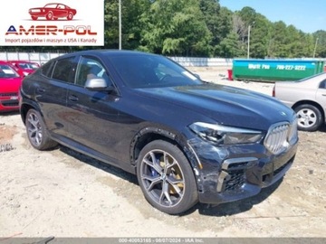 BMW X6 G06 2023 BMW X6 2023 BMW X6 M50I, silnik 4.4,naped 44, od ubezpieczyciela 4.4