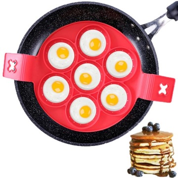 СИЛИКОНОВАЯ ФОРМА ДЛЯ БЛИНЧИКОВ, яичницы, омлетов, блинов