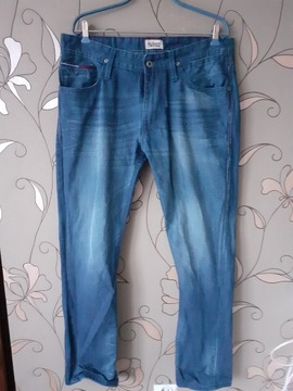 HILFIGER DENIM-SUPER SPODNIE 34/32 J7