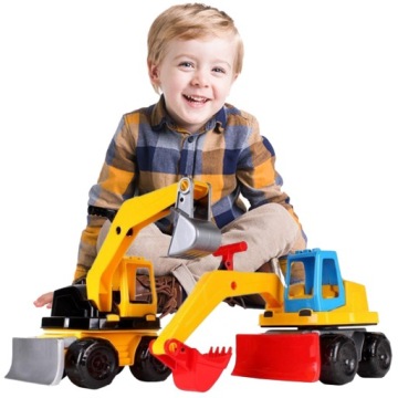 Bagr Hračka Buldozer Auto Pečlivě Vyrobený