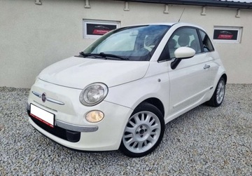Fiat 500 II Hatchback 3d 1.2 69KM 2009 Fiat 500 SLICZNY 1.2 Benzyna AUTOMAT Bogata Wersja ORYGINAL Zadbany 2010 S, zdjęcie 1
