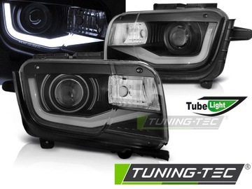 SVĚTLA SVĚTLOMET CHEVROLET CAMARO 09-13 BLACK LED