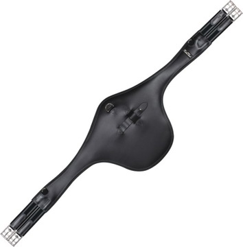 KENTAUR Popręg z fartuchem Cassis, czarny 115 cm