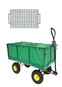 WÓZEK TRANSPORTOWY OGRODOWY PRZYCZEPKA NADSTAWKA - 500 kg