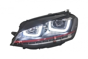 3D светодиодные фары ДХО для VW Golf 7 VII 12-17 R20