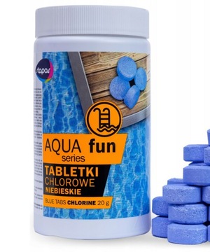 Chlor do basenu 1 kg multifunkcyjne tabletki 20g