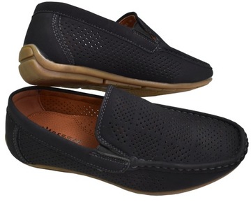 BESSKY New Black SHOES Мокасины 26 см - 41