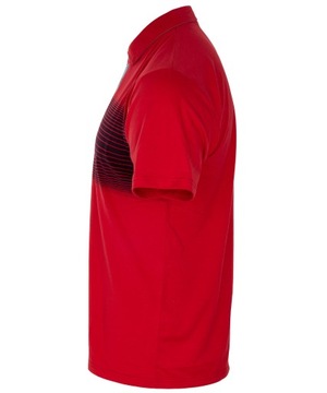 ФУТБОЛКА ПОЛО МУЖСКАЯ, КРАСНАЯ С УЗОРОМ, размер XXL