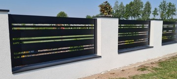 Brama żaluzja aluminiowa 4x1,50 żaluzjowa