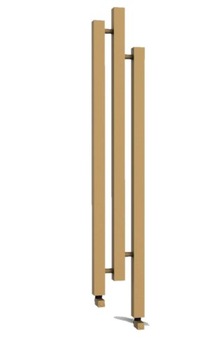 Grzejnik dekoracyjny CUBIC 1 23/136 KOLORY RAL