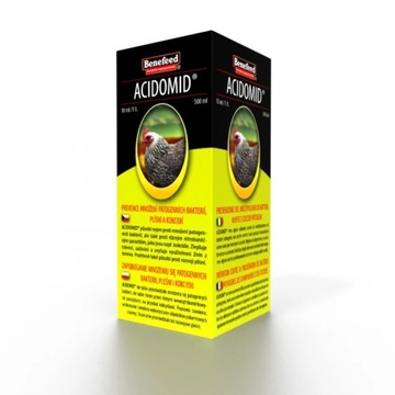Benefeed Acidomid 500ml zakwaszacz dla kur, drobiu