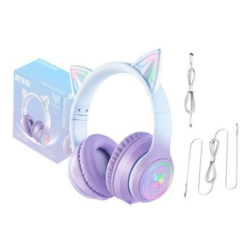 ИГРОВЫЕ НАУШНИКИ ONIKUMA С RGB ПОДСВЕТКОЙ BLUETOOTH 5.0