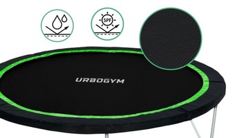 TRAMPOLINA OGRODOWA Z SIATKA WEWNĘTRZNA DO OGRODU DLA DZIECI 10 FT 312CM